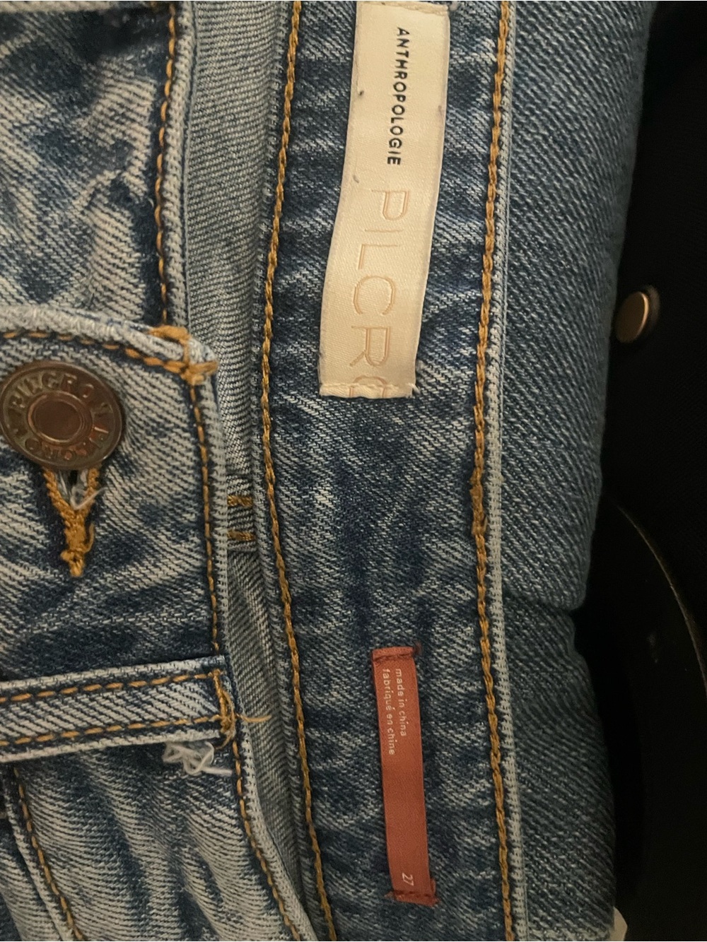 Anthropologie Pilcro Blue Jeans Shorts